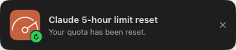 Limit reset